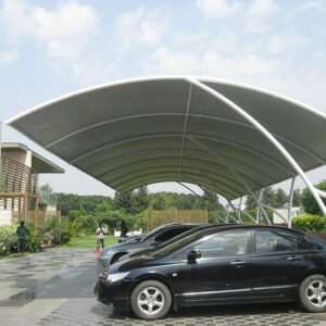 Arch Cantilever Car Parking Shades